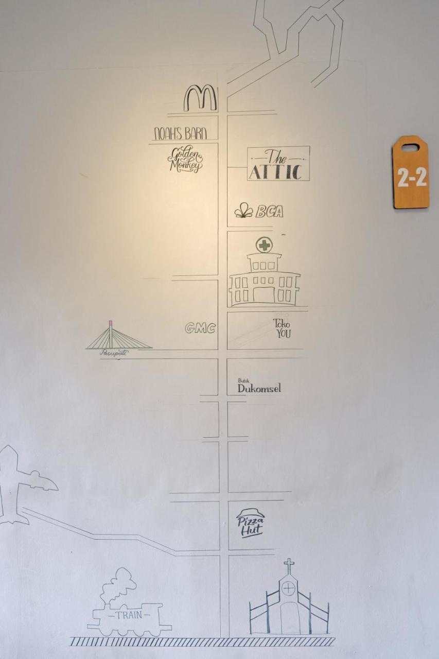 The Attic Bed & Breakfast Μπαντούνγκ Εξωτερικό φωτογραφία